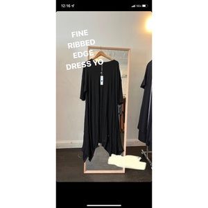 MIMU MAXI ribbed dress